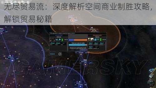 无尽贸易流:深度解析空间商业制胜攻略,解锁贸易秘籍
